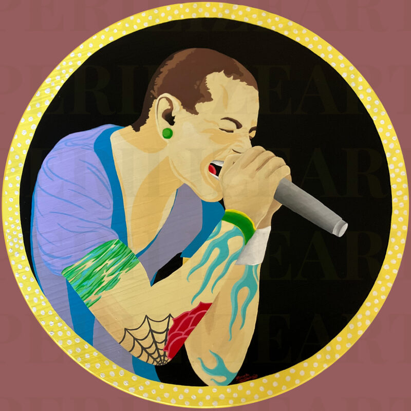 Chester Bennington Memorial Painting