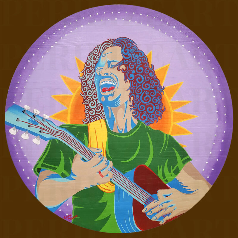 Chris Cornell Memorial Painting