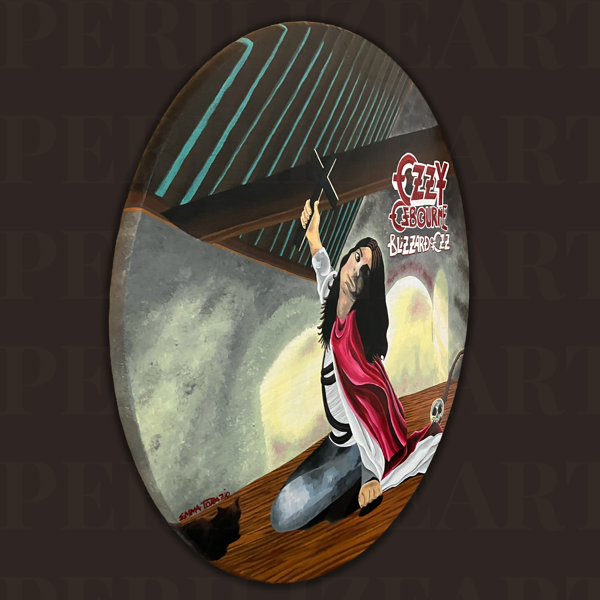 Ozzy Osbourne Memorial Painting - Image 3
