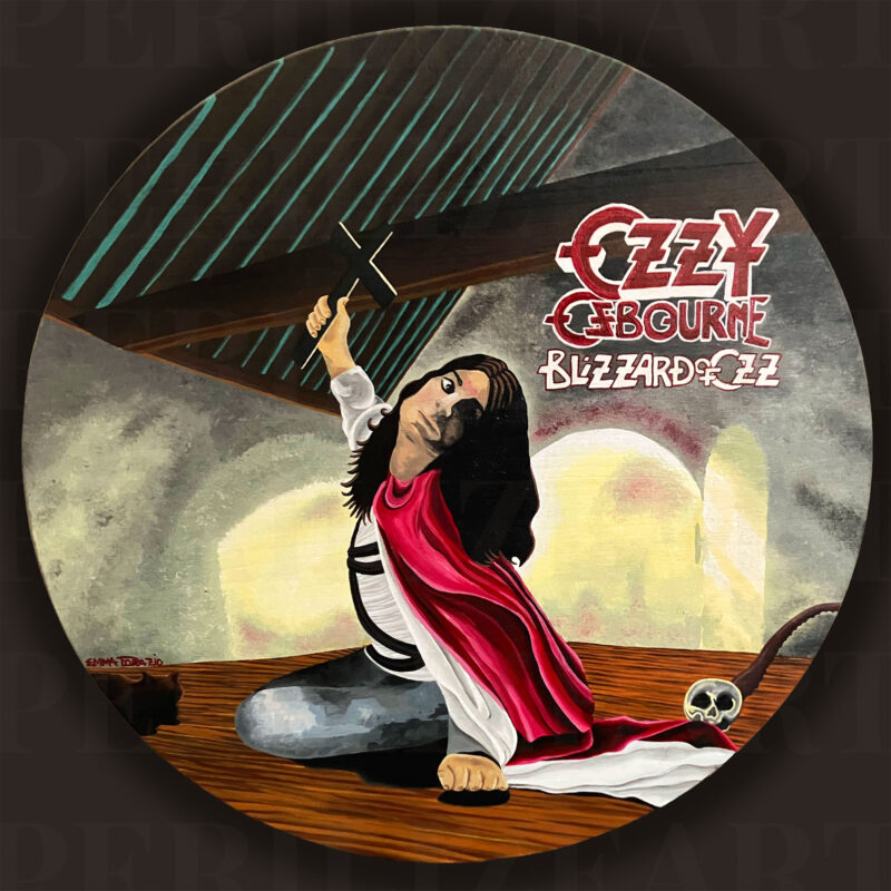 Ozzy Osbourne Memorial Painting